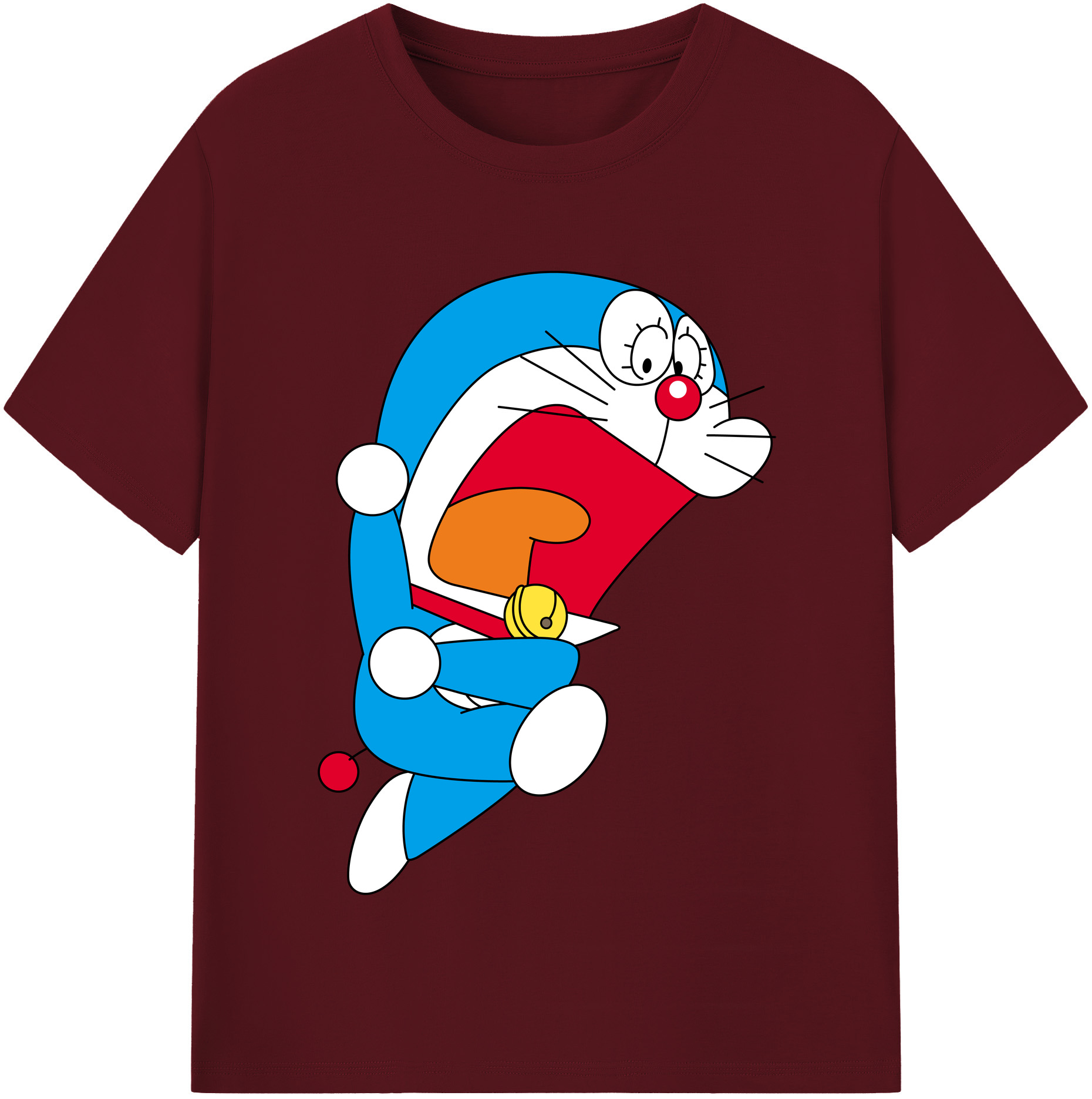 （画像用） ドラえもん Doraemon 綿100％半袖Tシャツ（フロントプリント）